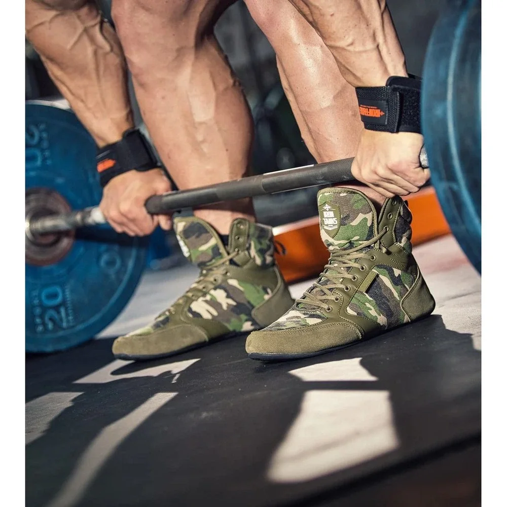 Iron‎ Tanks Titan III Gym Shoes Raw Camo Mens Size 12 New With Tags/Box